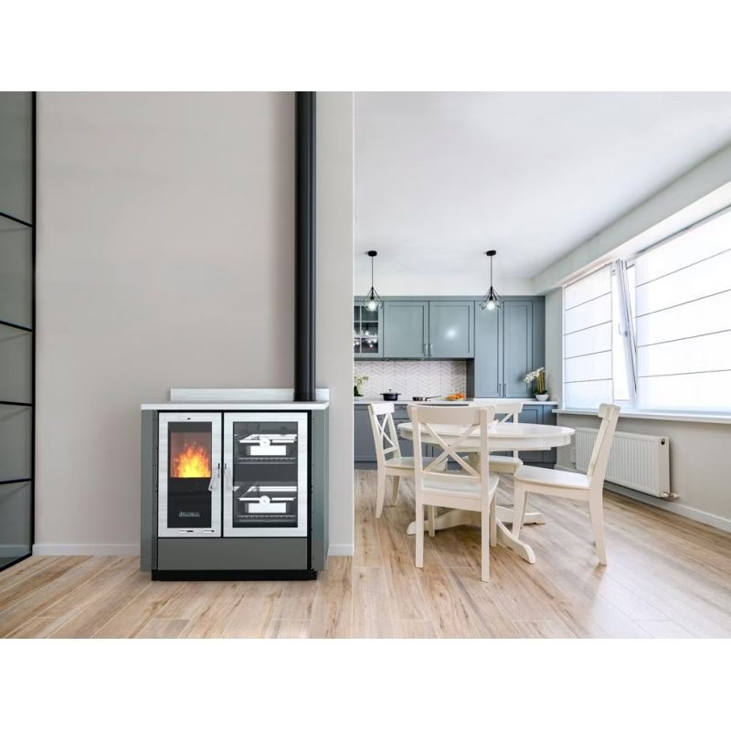 Forno a legna con due forni LINCAR Fusion – 8,4 kW - immagine 8